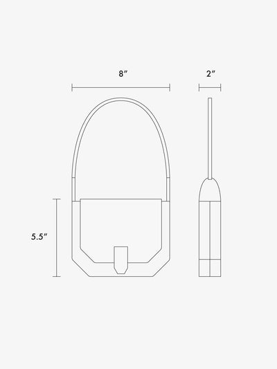 Colette Canvas Crossbody Wallet Bag