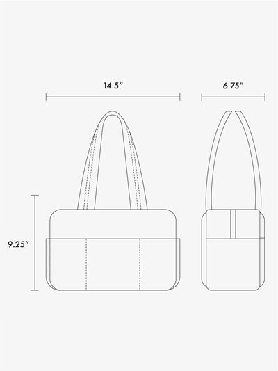 Luka Mini Duffel in Vegan Leather