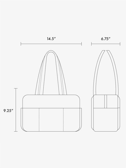 Luka Mini Duffel in Vegan Leather