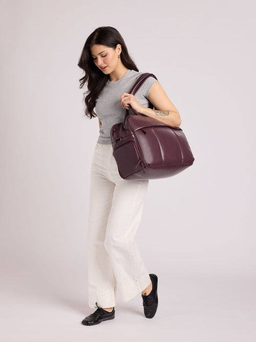 Luka Duffel in Vegan Leather