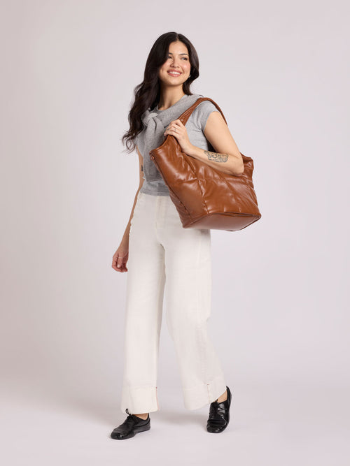 Luka Everything Laptop Tote Bag in Vegan Leather