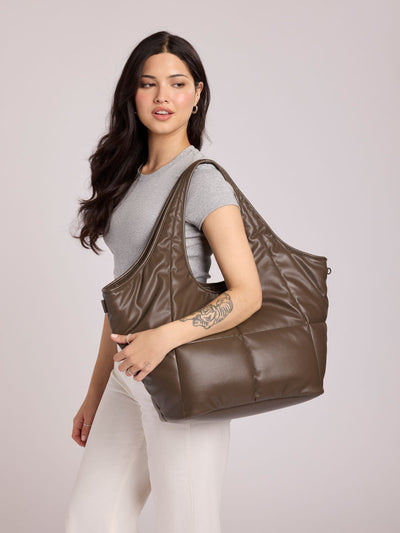 Luka Everything Laptop Tote Bag in Vegan Leather