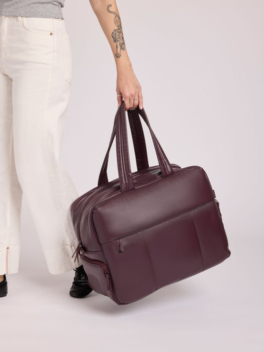Luka Large Duffel in Vegan Leather
