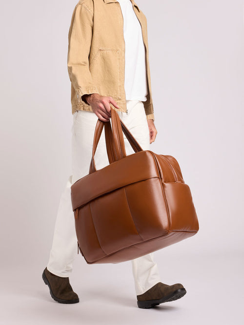 Luka Large Duffel in Vegan Leather