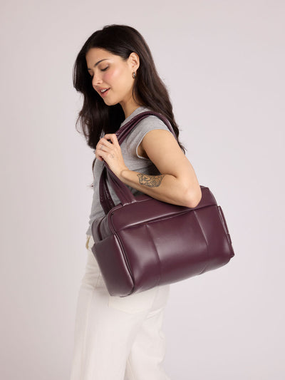 Luka Mini Duffel in Vegan Leather