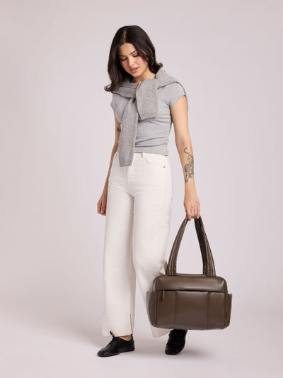 Luka Mini Duffel in Vegan Leather