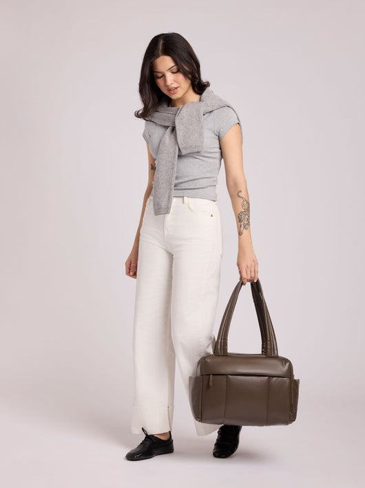 Luka Mini Duffel in Vegan Leather