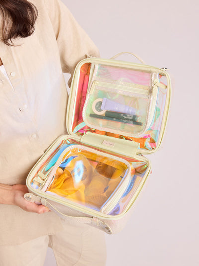 Medium Clear Cosmetics Case
