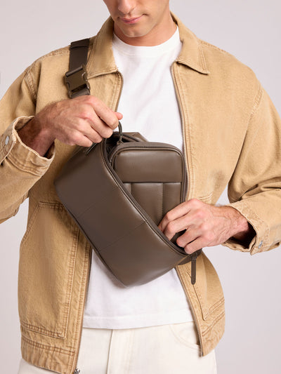 Luka Zip Passport Wallet in Vegan Leather