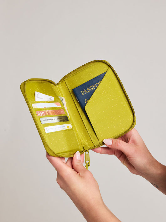 Terra Zip Passport Wallet